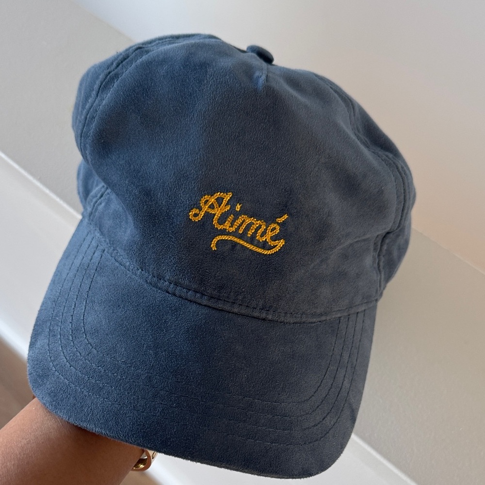 Aimé Leon Dore Blue Cap with Yellow Embroidery